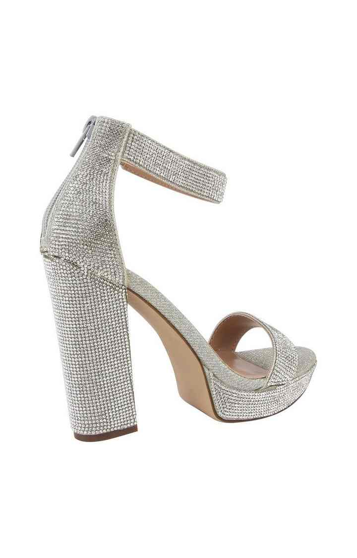 Siren-R Grey Heel Sandals