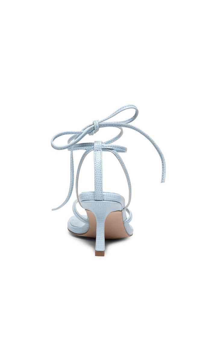 Lori Blue Heel Sandals
