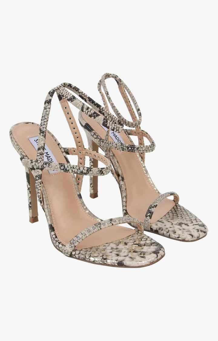 Nectur-S Gold Heel Sandals