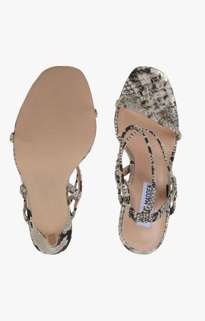 Nectur-S Gold Heel Sandals
