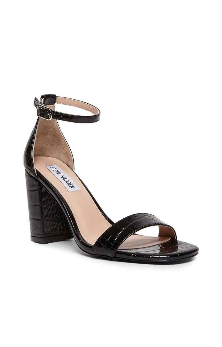 Gigi Black Heel Sandals
