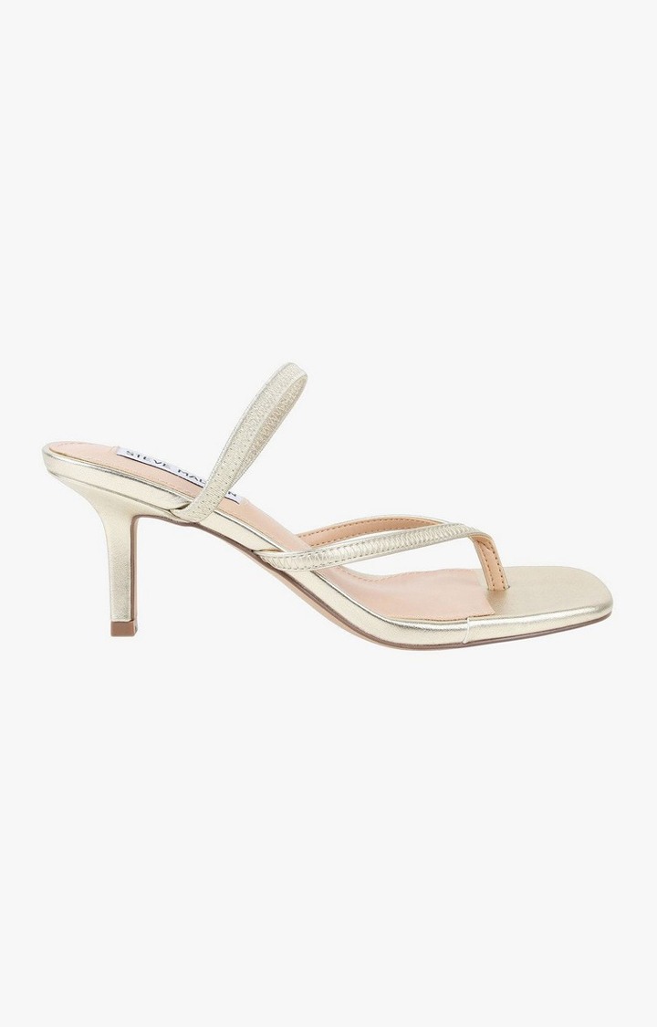 Lenden Gold Heel Sandals