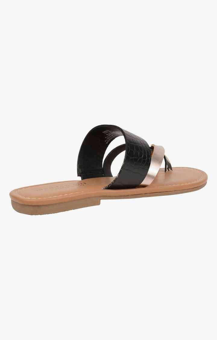 Sanna Black Flats