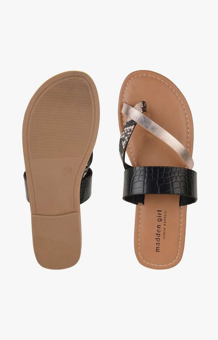 Sanna Black Flats