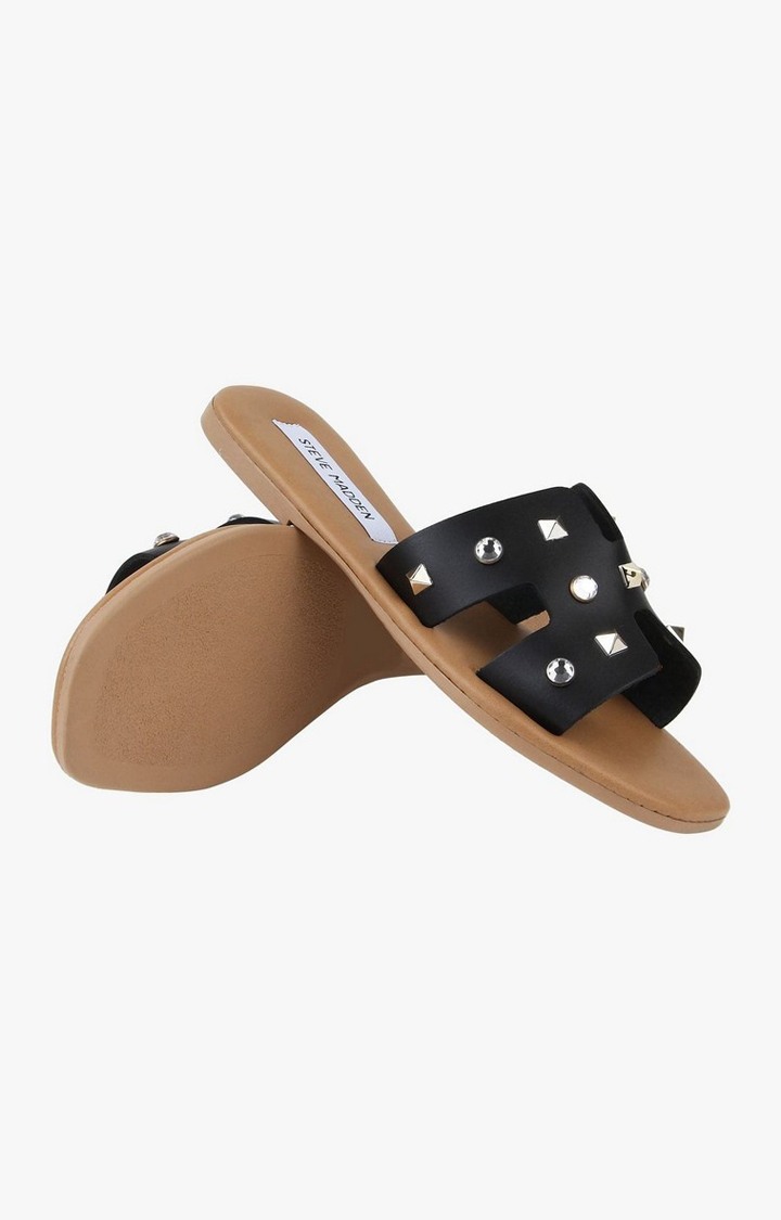 Ebonie Black Flats