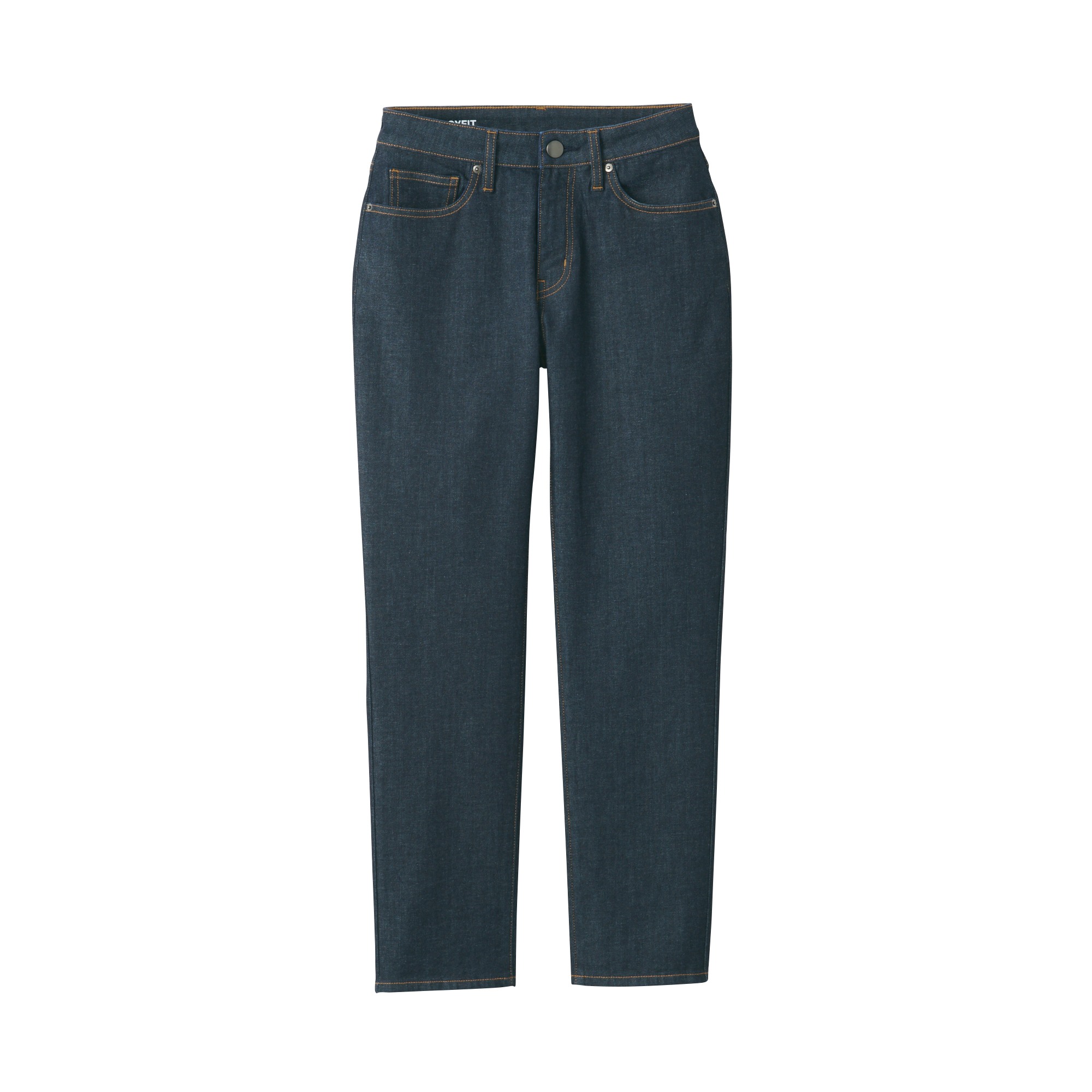 4 WAY STRETCH DENIM BOYFIT PANTS ANKLE LENGTH