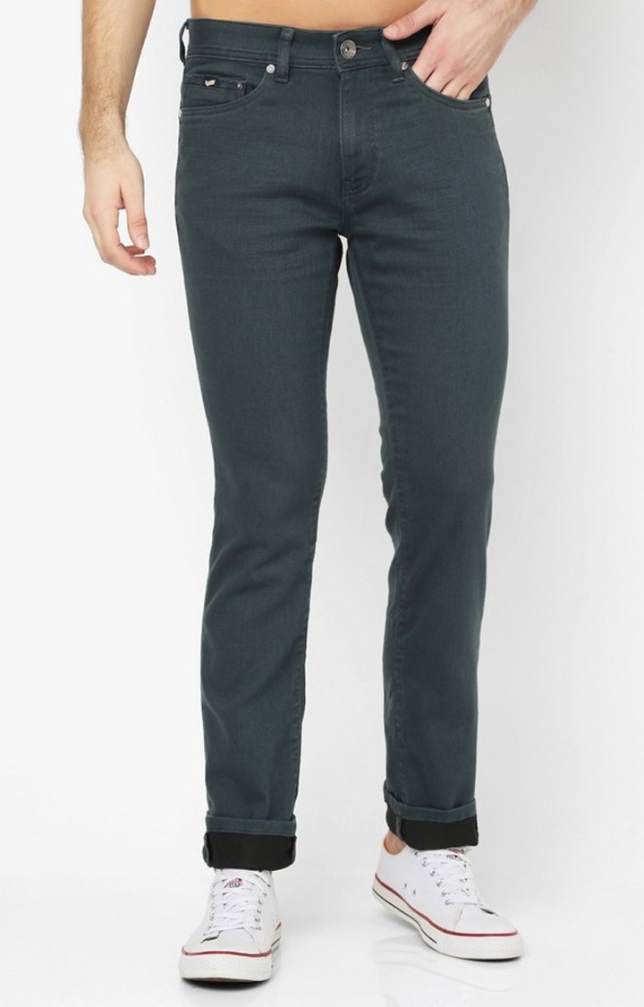 GAS | Men's Albert Simple In Slim Fit Charcoal Jeans