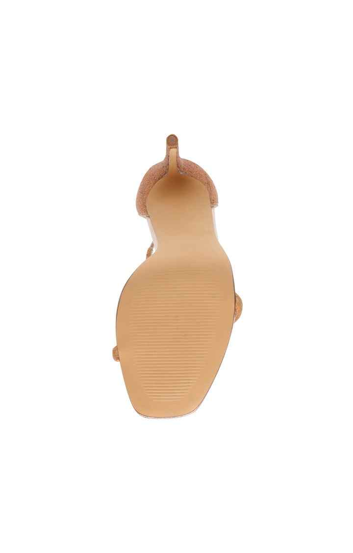 Rapture-C Gold Heel Sandals