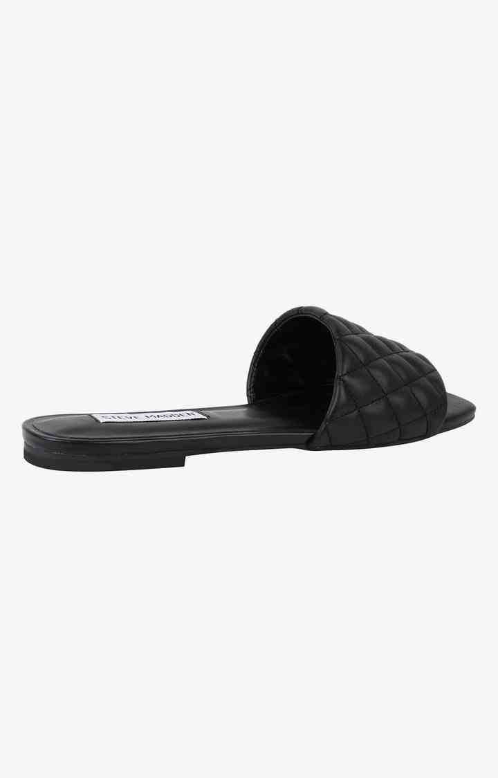 Plush-Q Black Flats