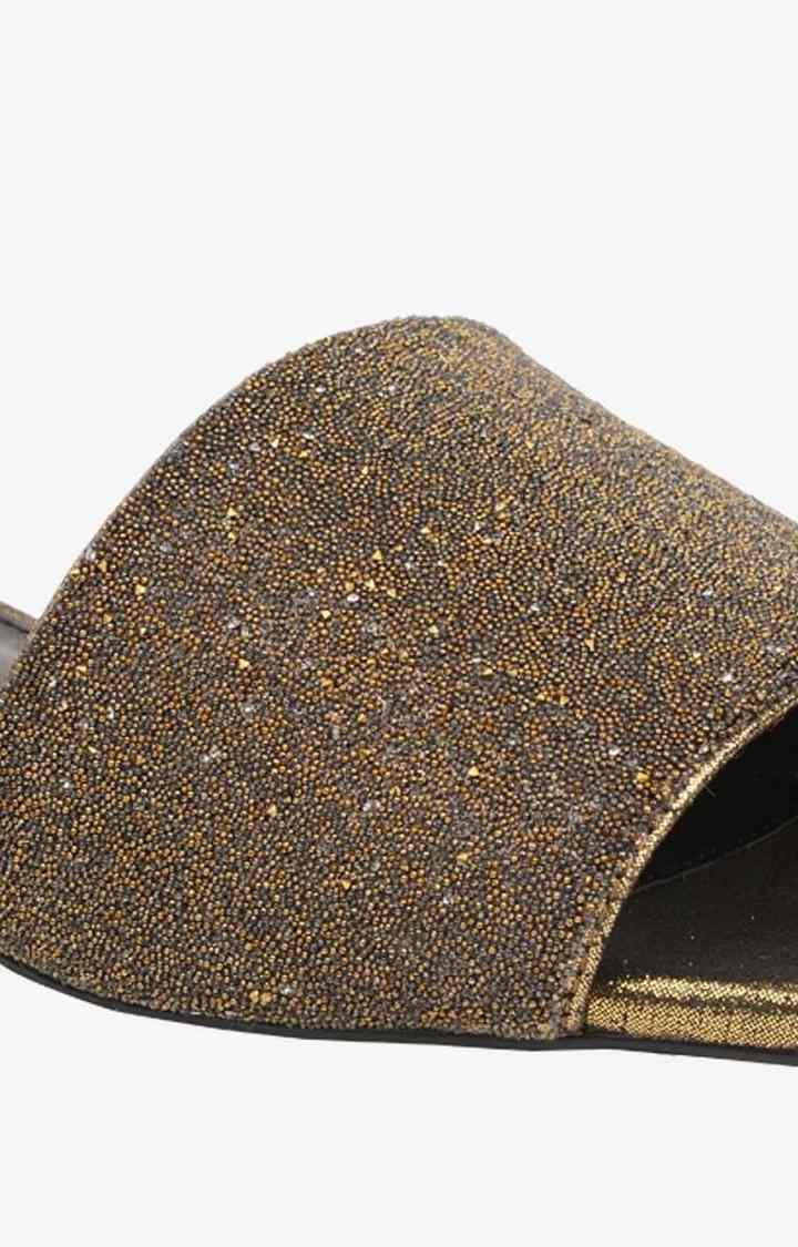 Safari-C Gold Flats