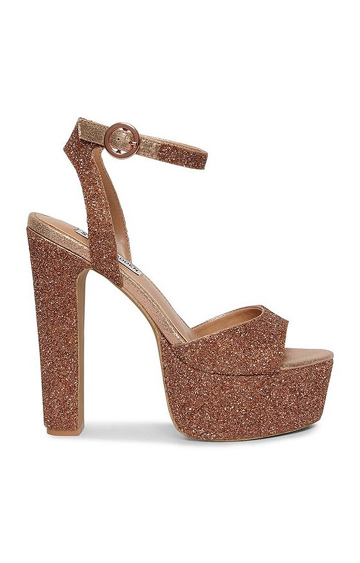 Skyla-C Gold Heel Sandals