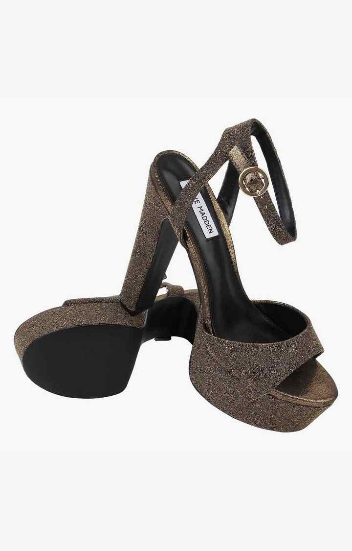 Skyla-C Gold Heel Sandals