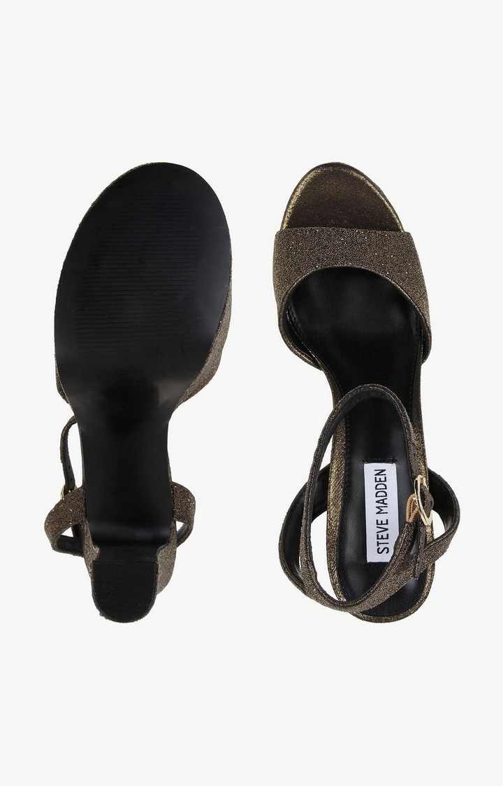 Skyla-C Gold Heel Sandals