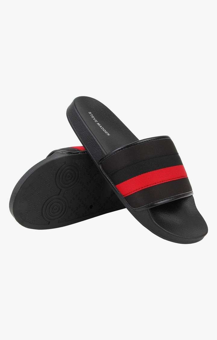 Toyer Black Sandals & Flip Flops