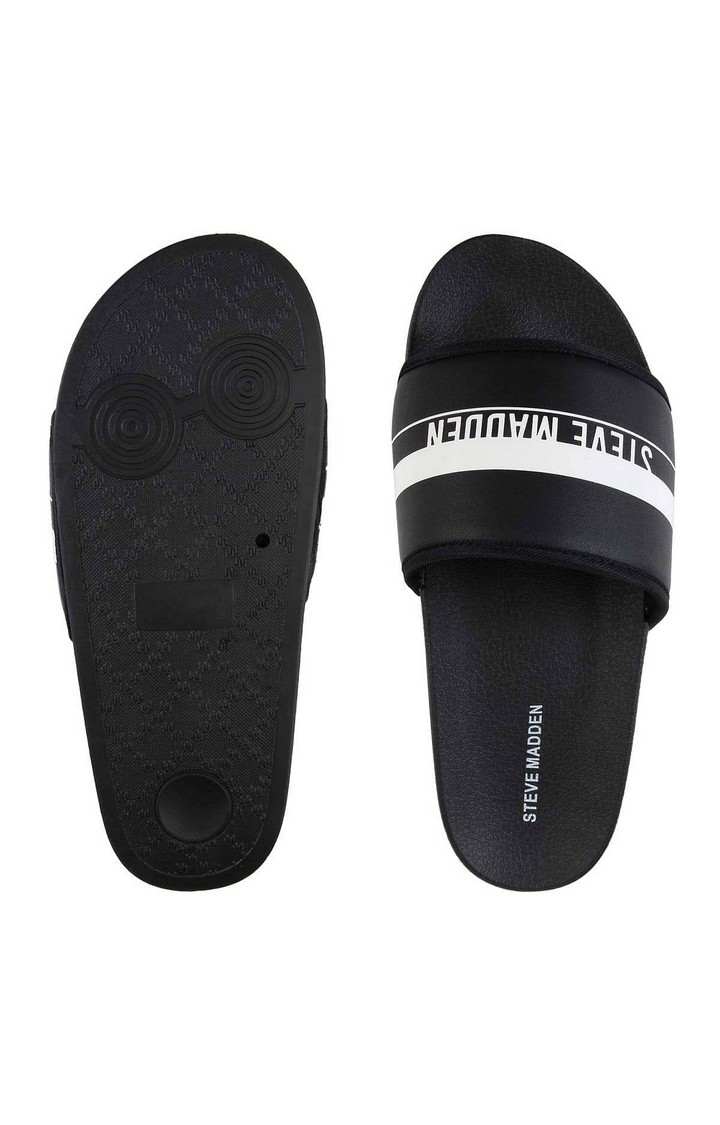 Toyer Black Sandals & Flip Flops