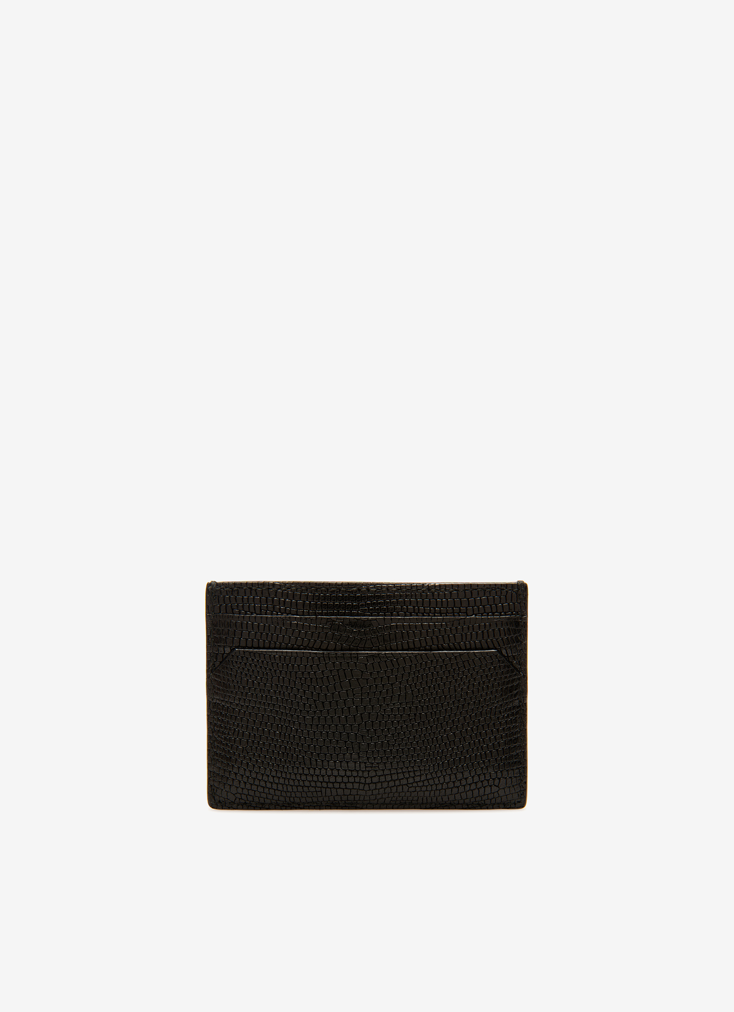 Ghar Black Leather Business Card Holder