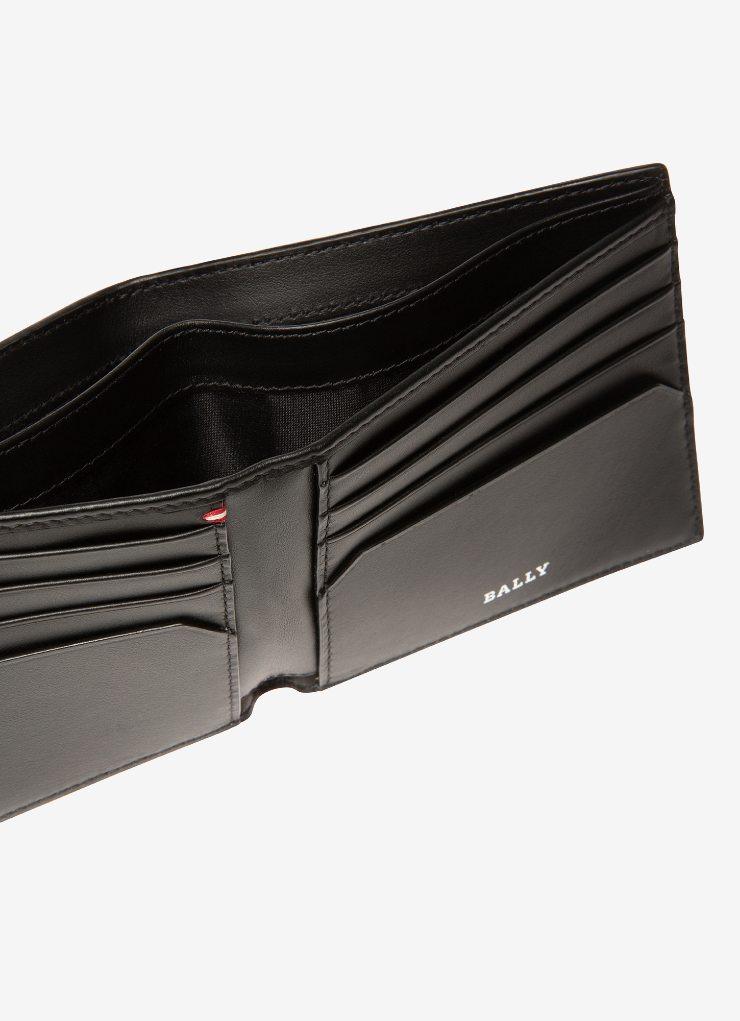 Grasai Black Leather Wallet