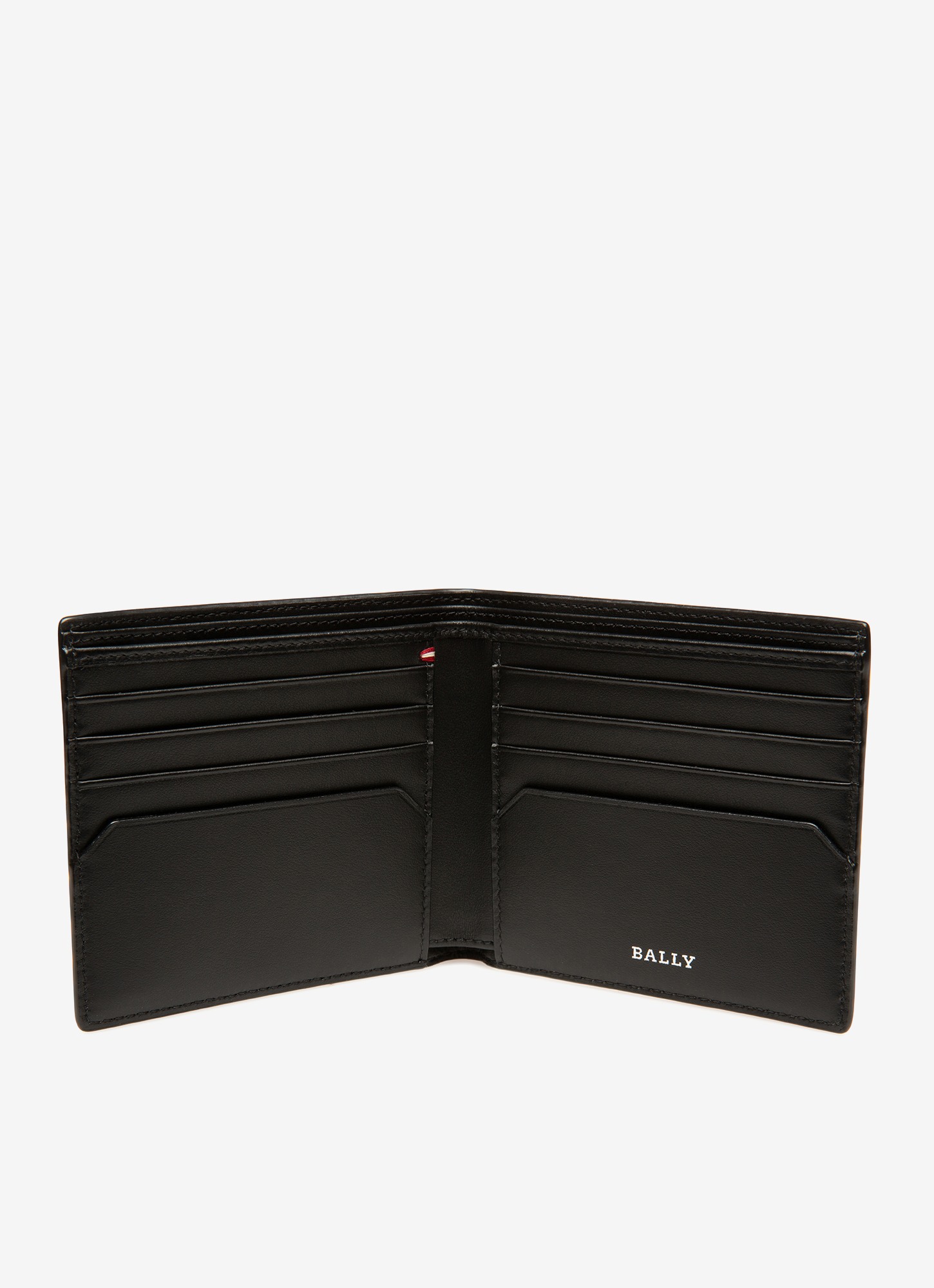 Grasai Black Leather Wallet