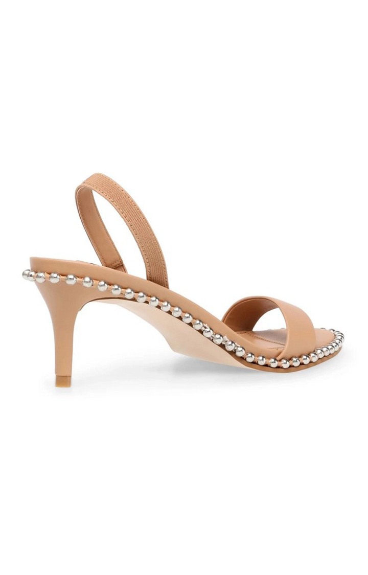 Zoelle Brown Heel Sandals