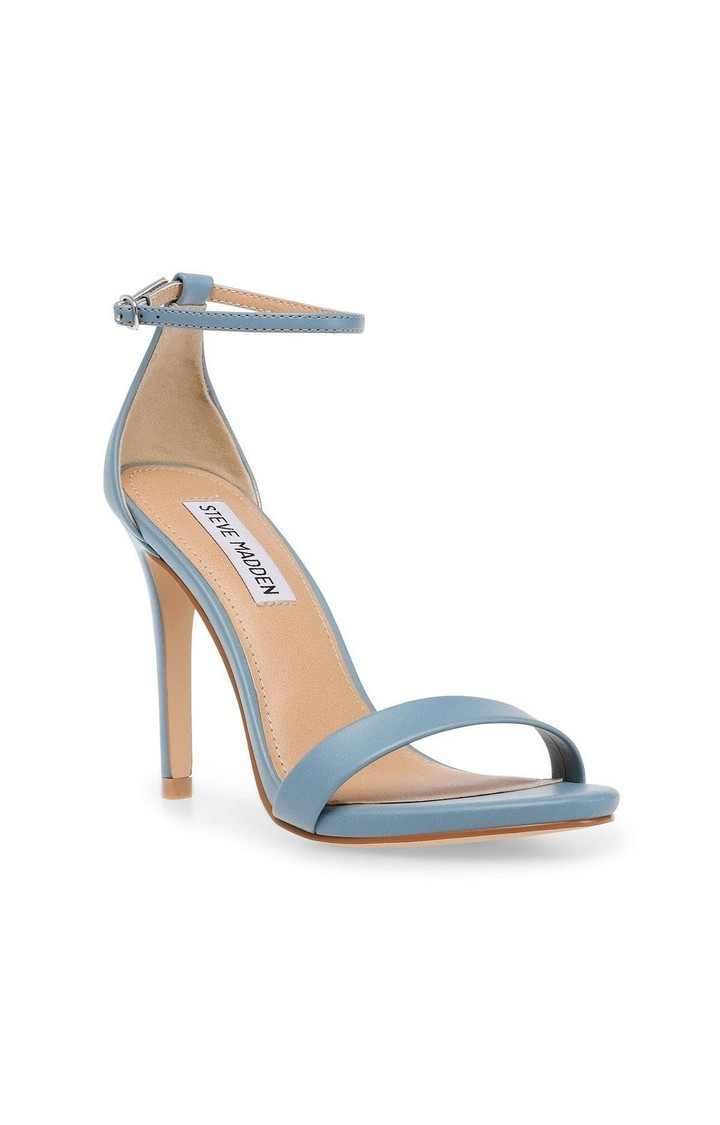 Stecyy Blue Heel Sandals