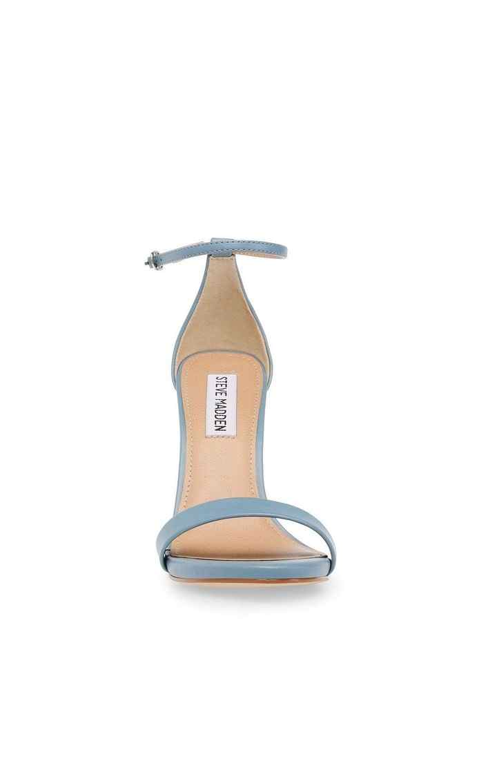 Stecyy Blue Heel Sandals