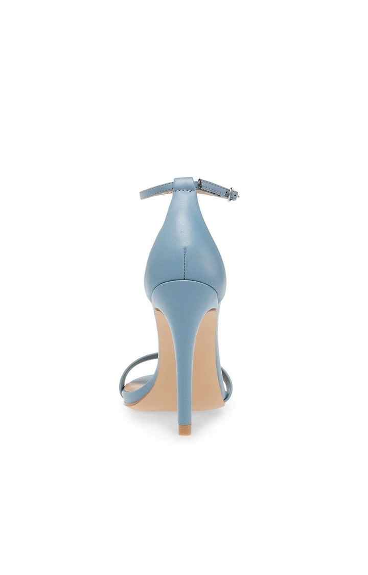 Stecyy Blue Heel Sandals