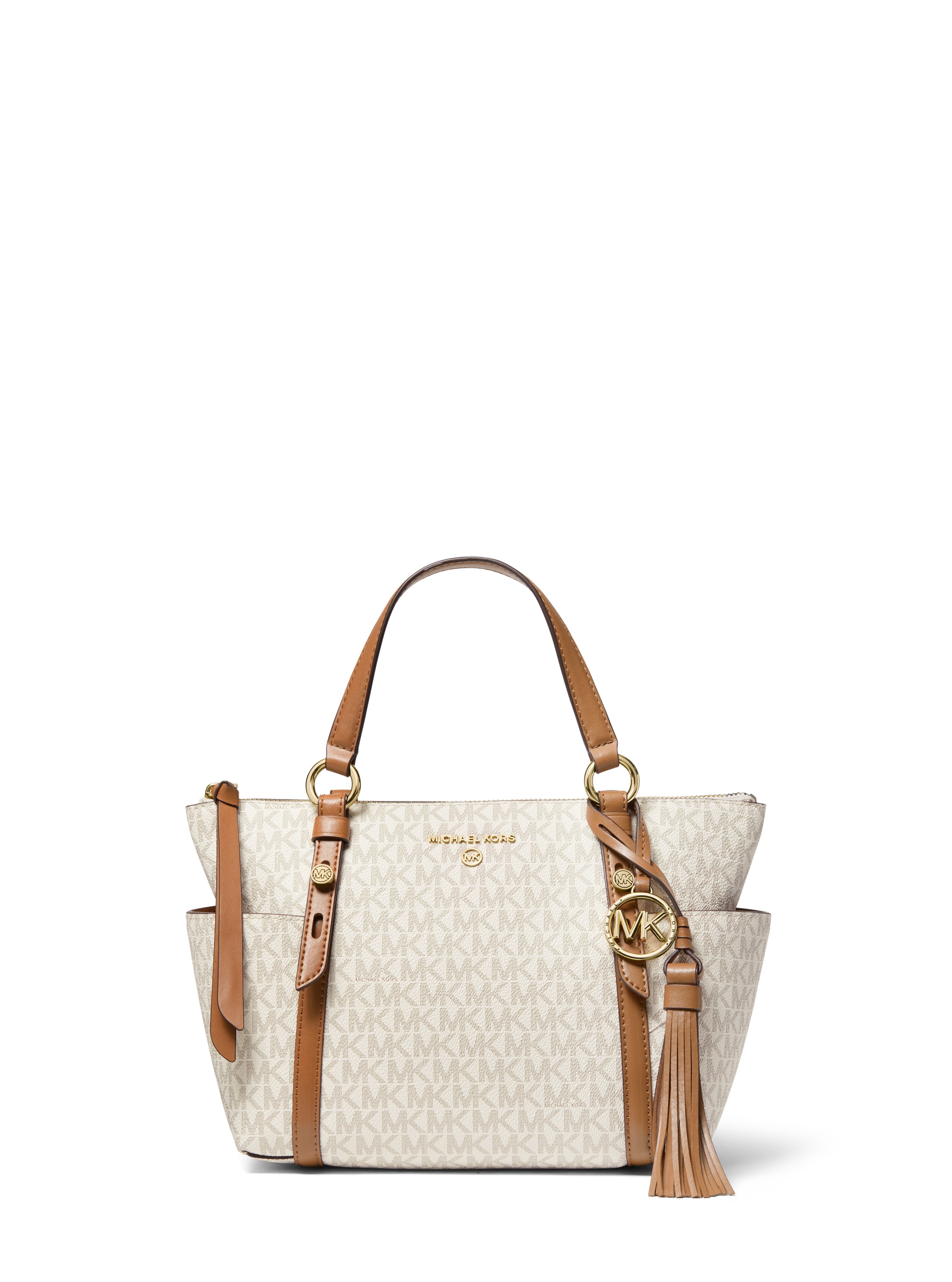 Michael Kors Women VANILLA/ACRN SM CONV TZ TOTE