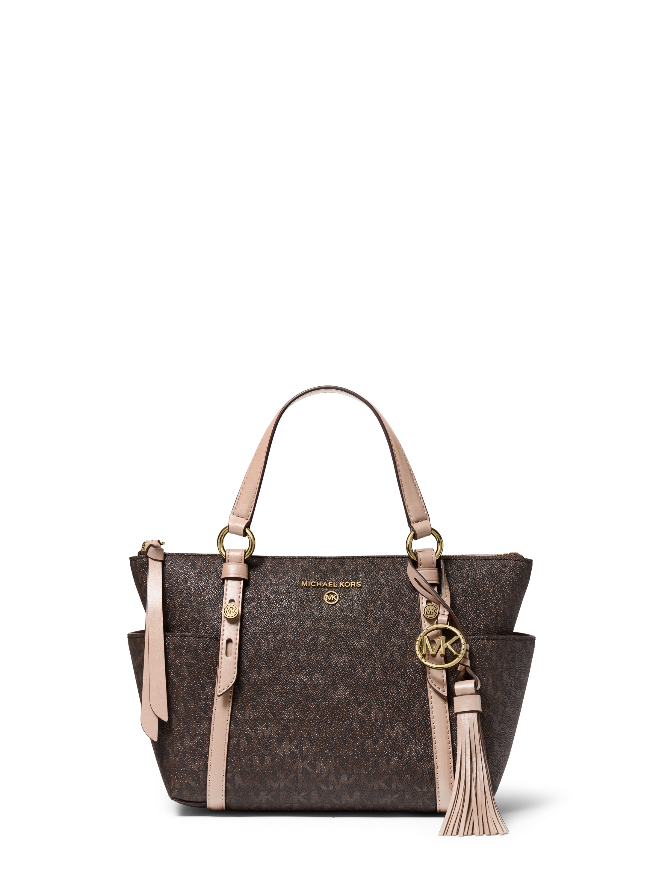 Michael Kors Sullivan Small Logo Top-Zip Tote Bag