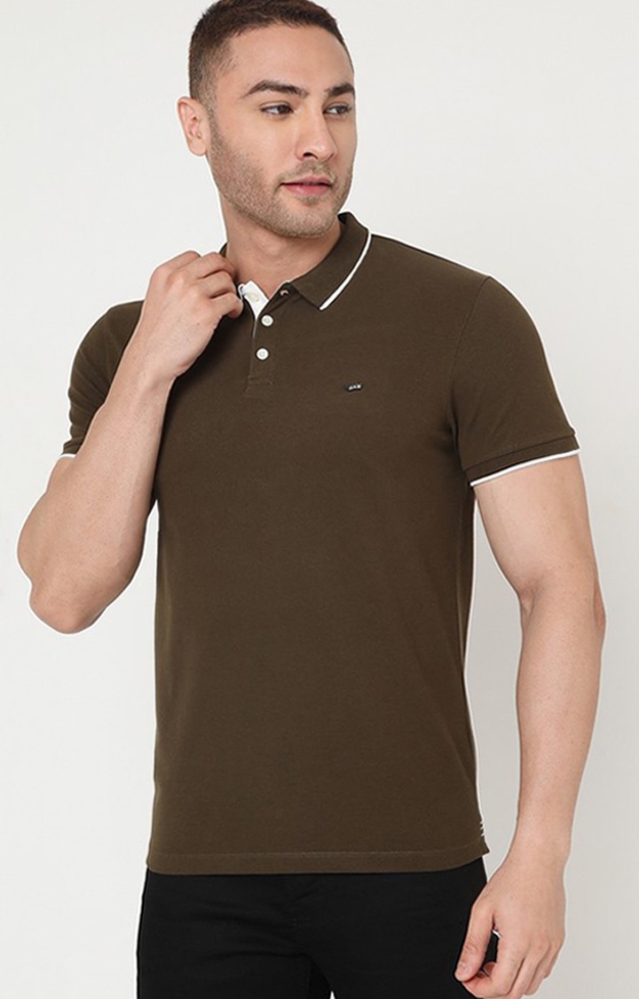 Men's Ralph Basic Ec In Slim Fit Solid Polo