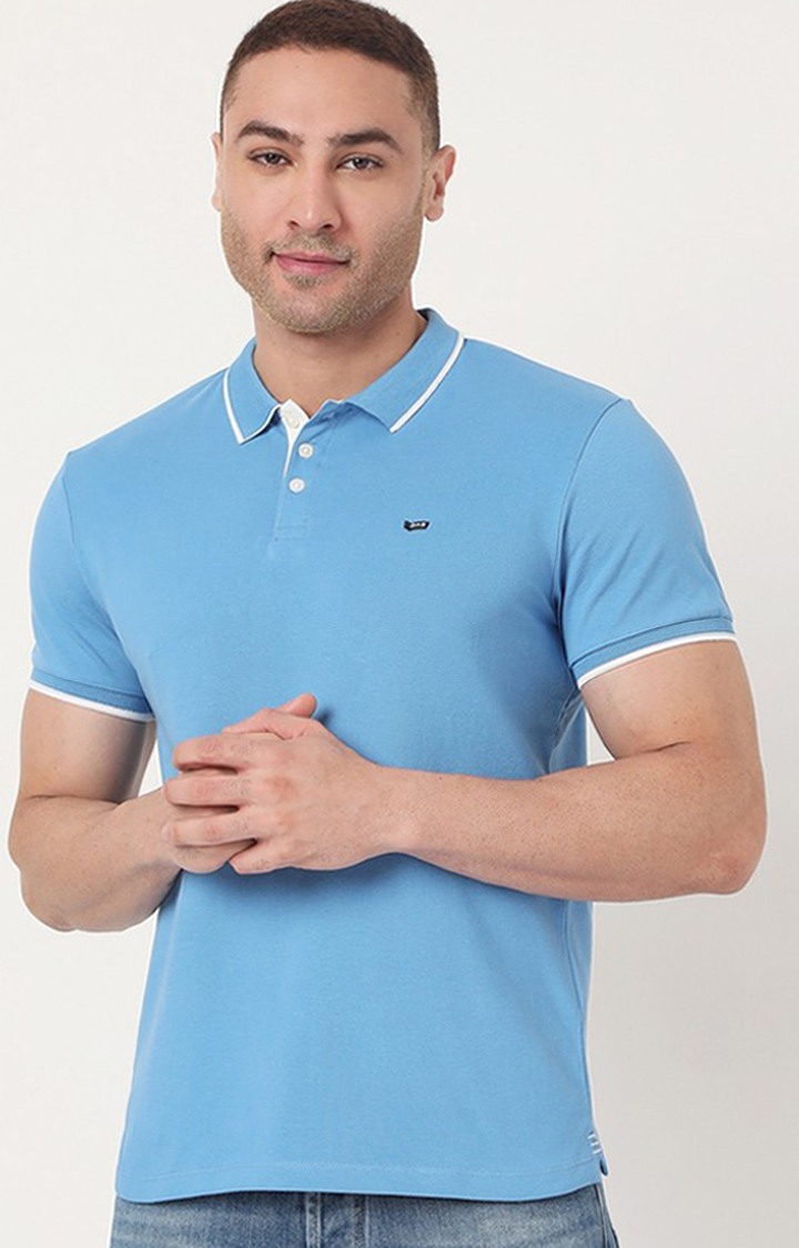 GAS | Men's Ralph Basic Ec In Slim Fit Solid Polo