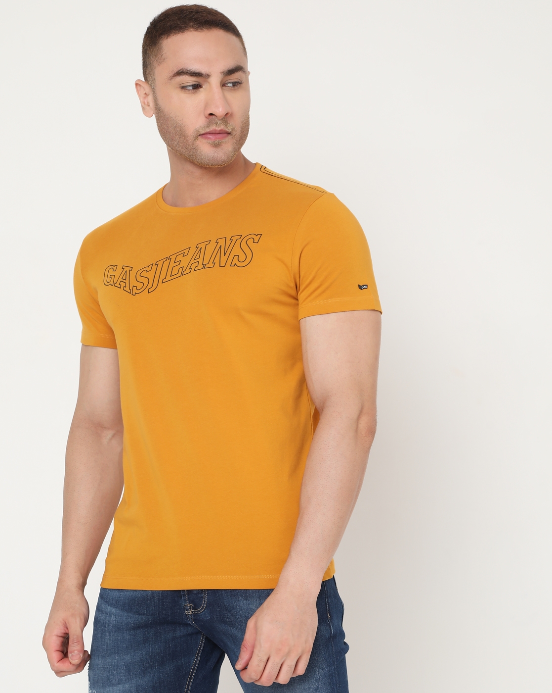 GAS | Men's Scuba Shape Ec In Slim Fit Printed Tshirt 0