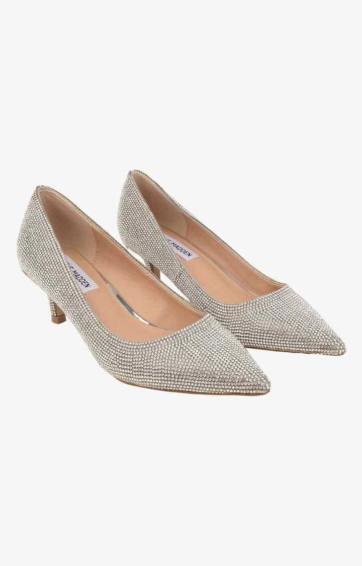 Sabrinah-R Silver Pumps