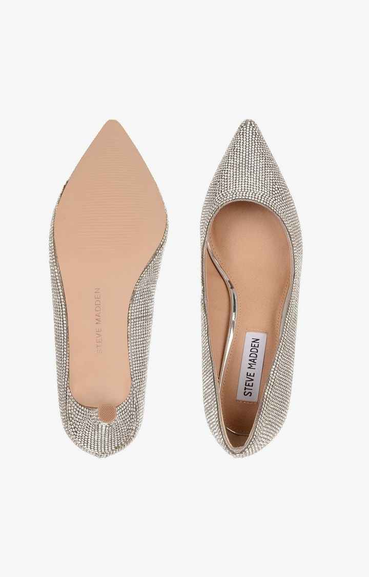 Sabrinah-R Silver Pumps