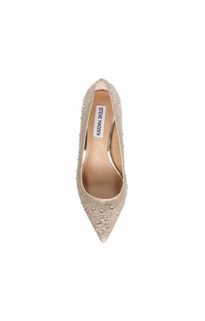 Sabrinah-R Gold Pumps
