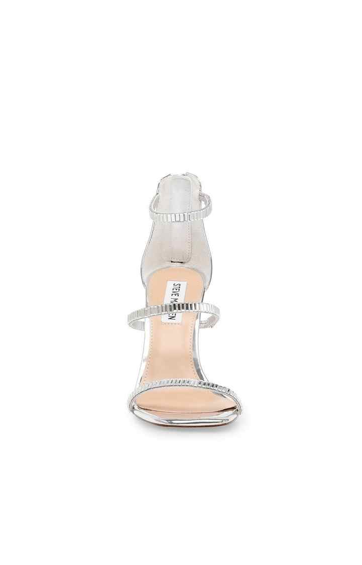 Chandel Silver Heel Sandals