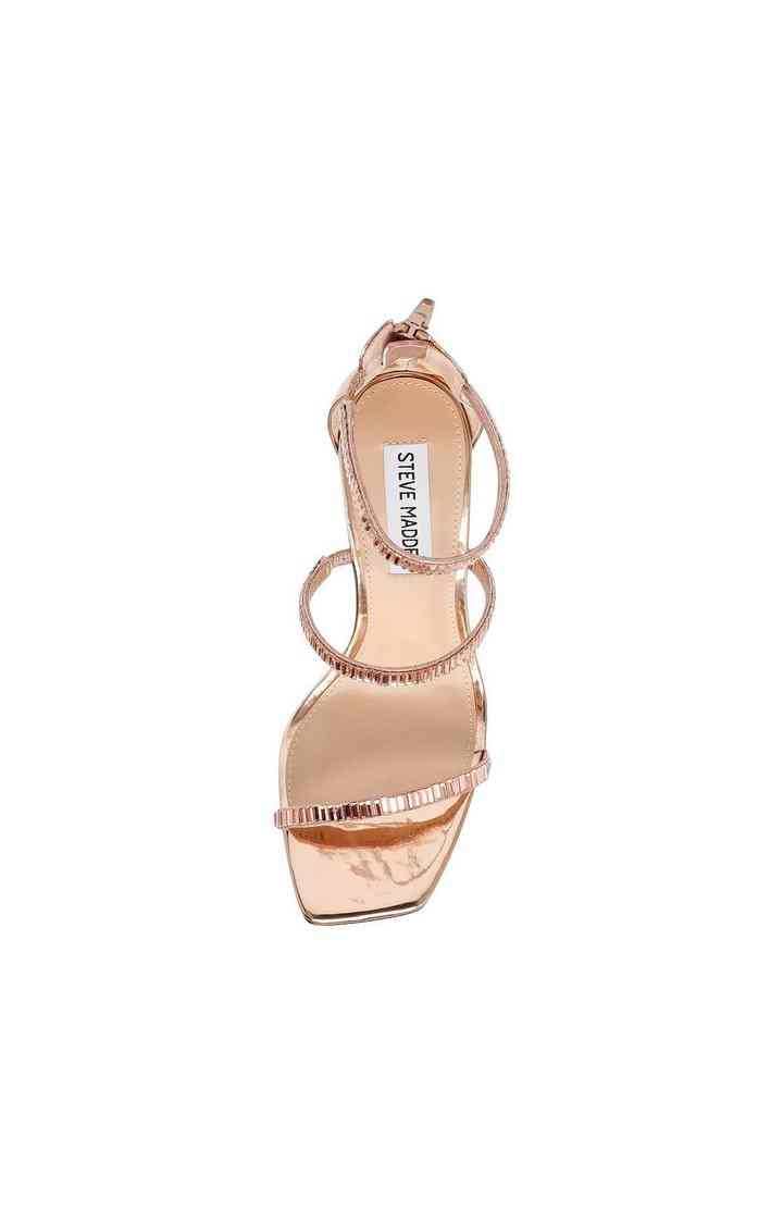 Chandel Gold Heel Sandals