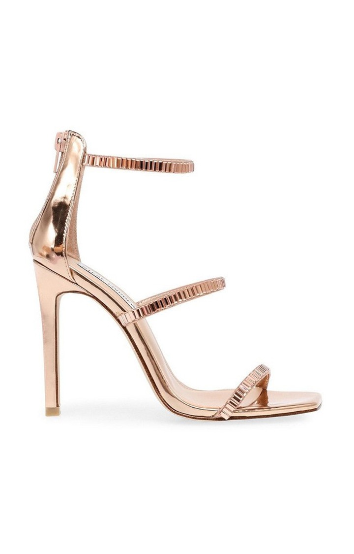 Chandel Gold Heel Sandals