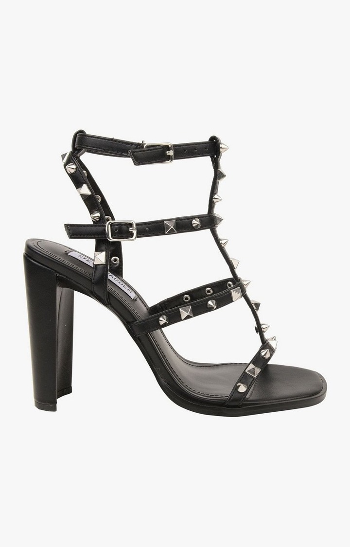 Felizia Black Heel Sandals