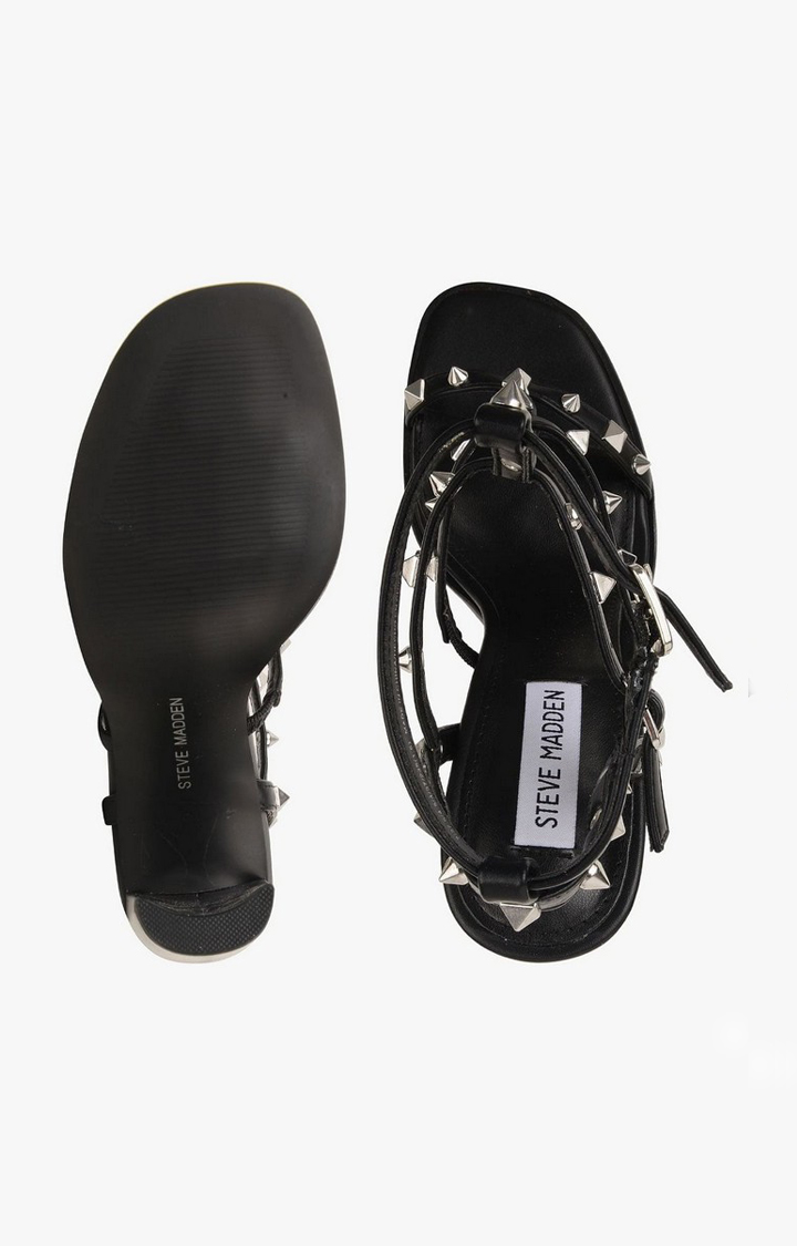 Felizia Black Heel Sandals