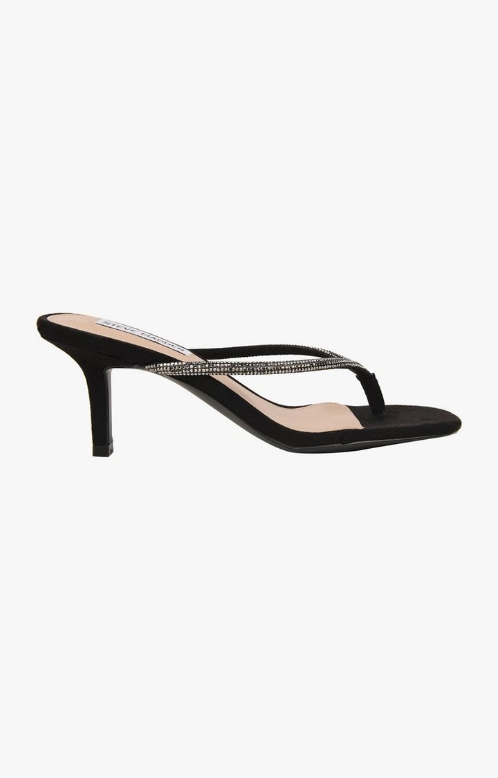 Midway Black Heel Sandals