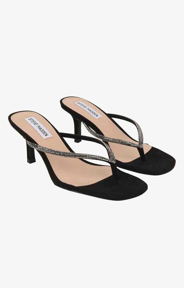 Midway Black Heel Sandals