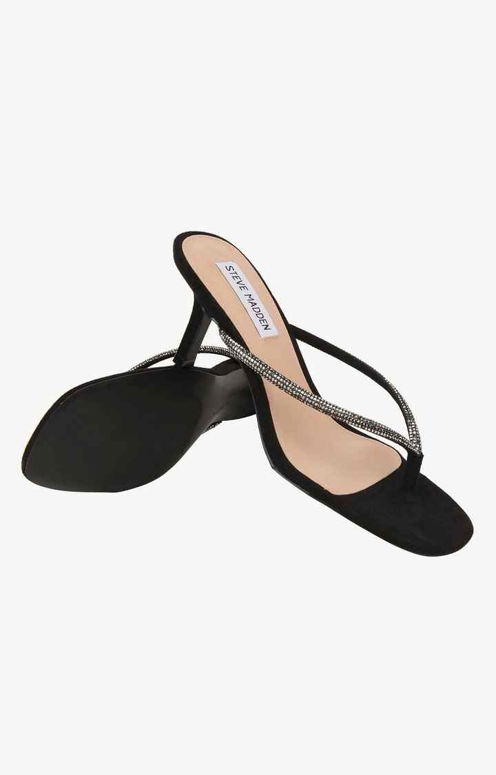 Midway Black Heel Sandals