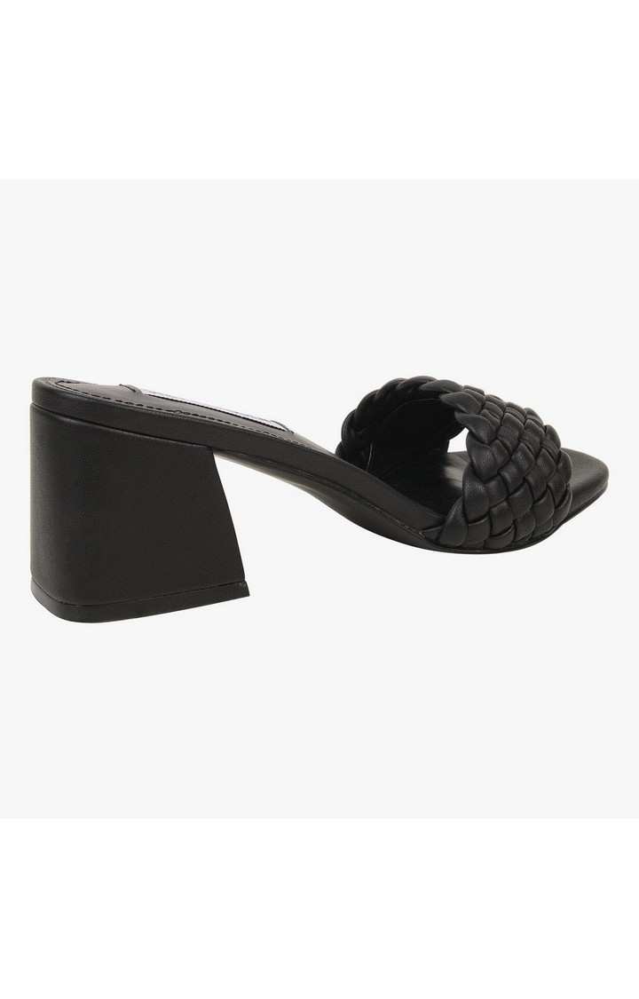 Aspyn Black Heel Sandals