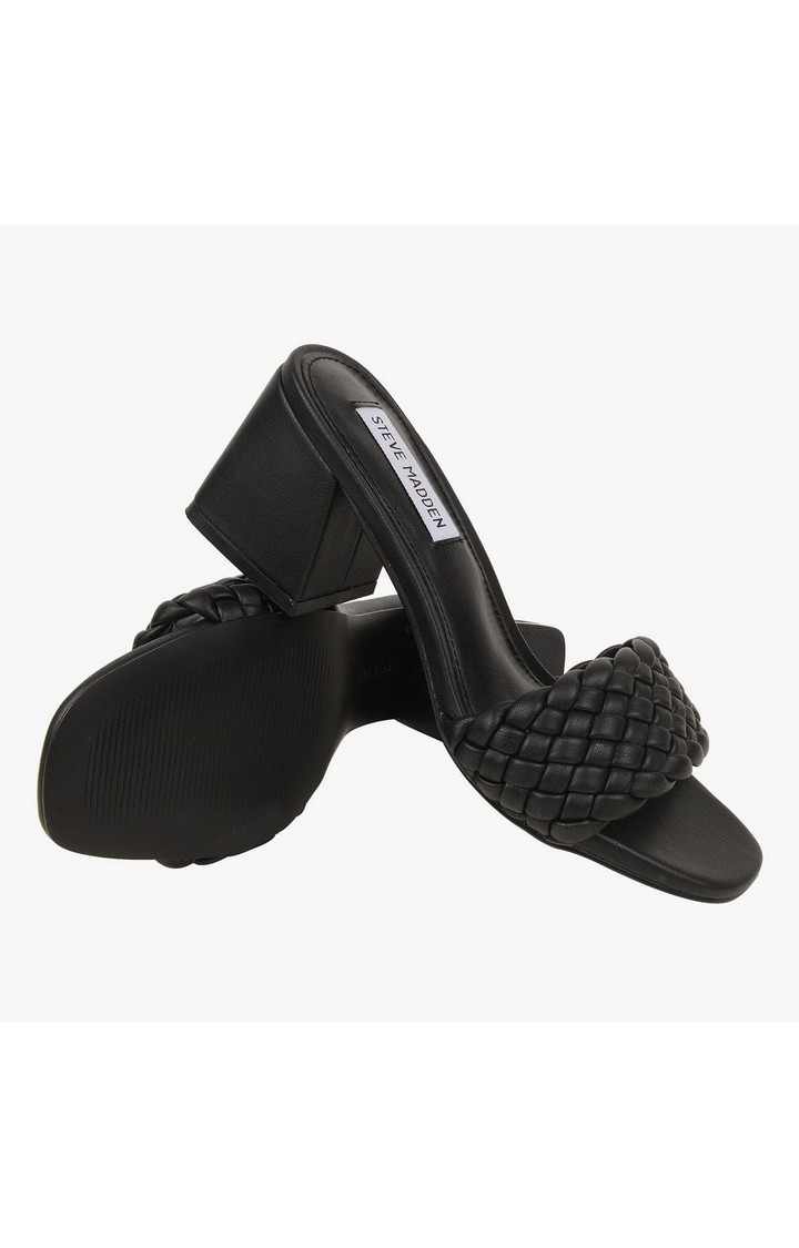 Aspyn Black Heel Sandals