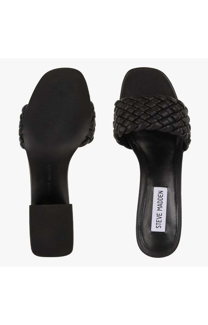 Aspyn Black Heel Sandals