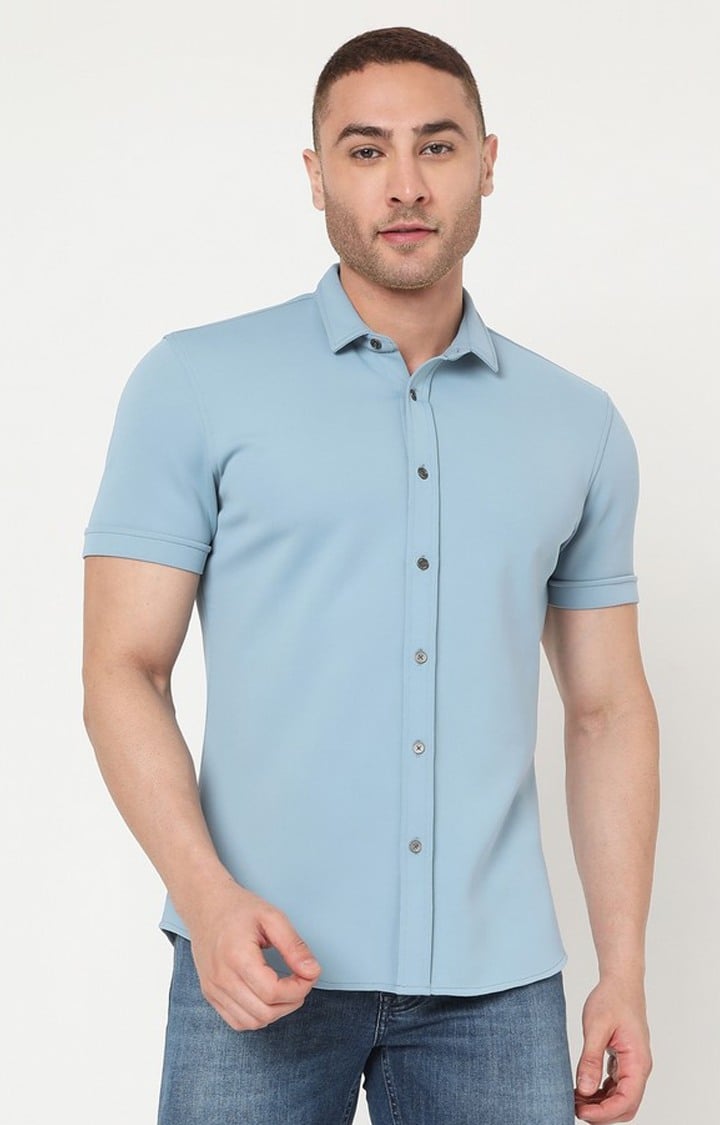 GAS | Men's Knit Shirt In Slim Fit Shirt