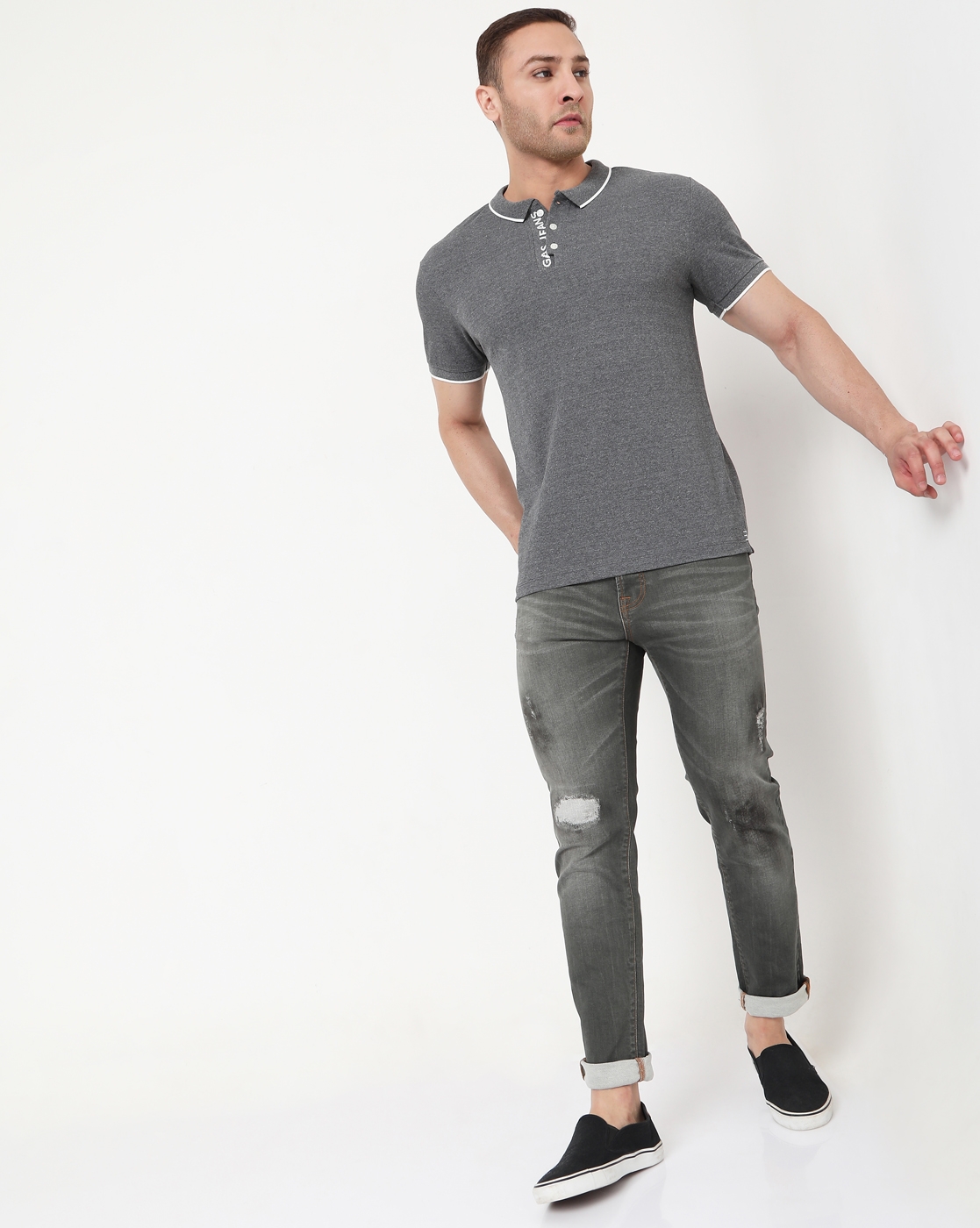 GAS | Men's Norton Carrot In Tapered Fit Jeans 0