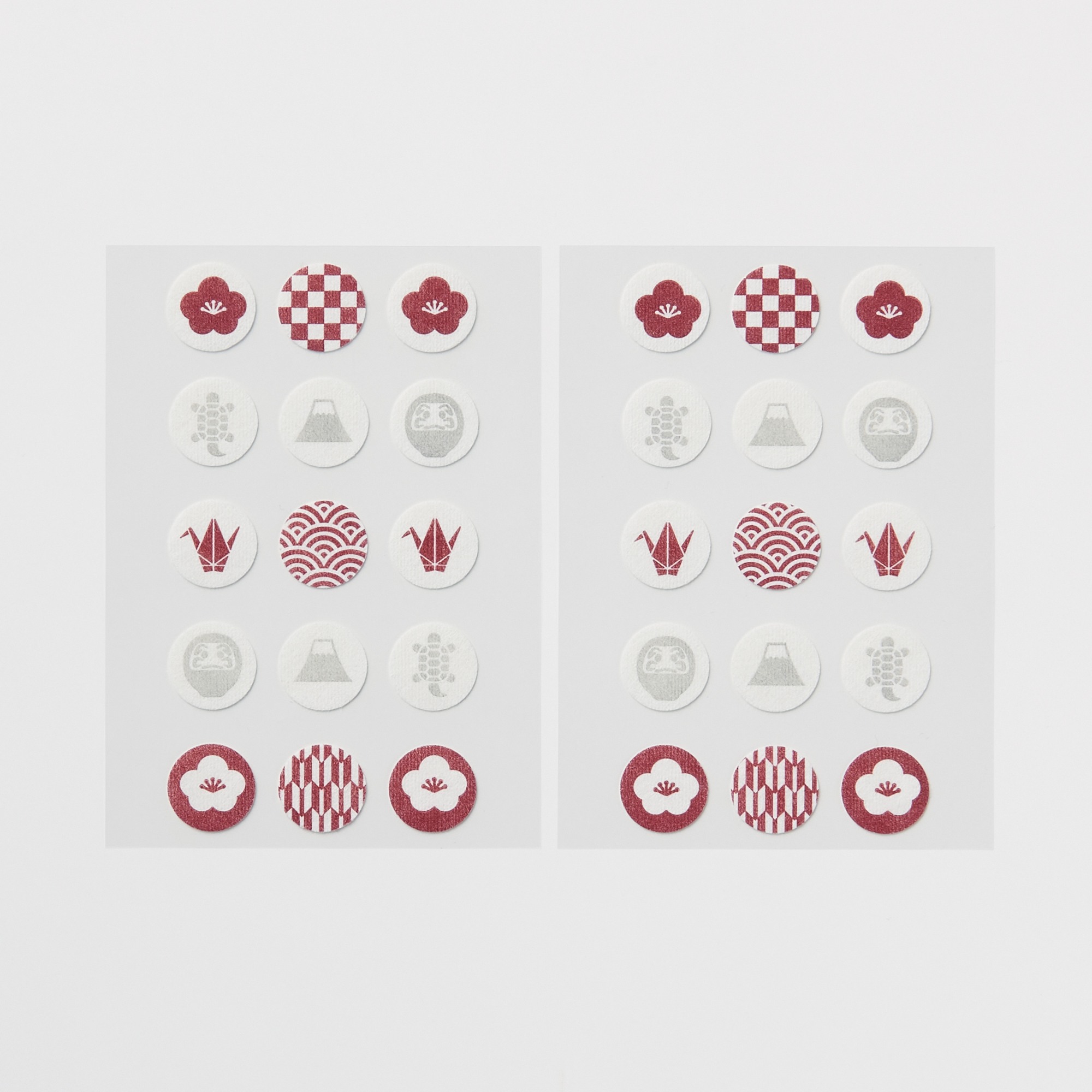 Mask sticker for aroma oil