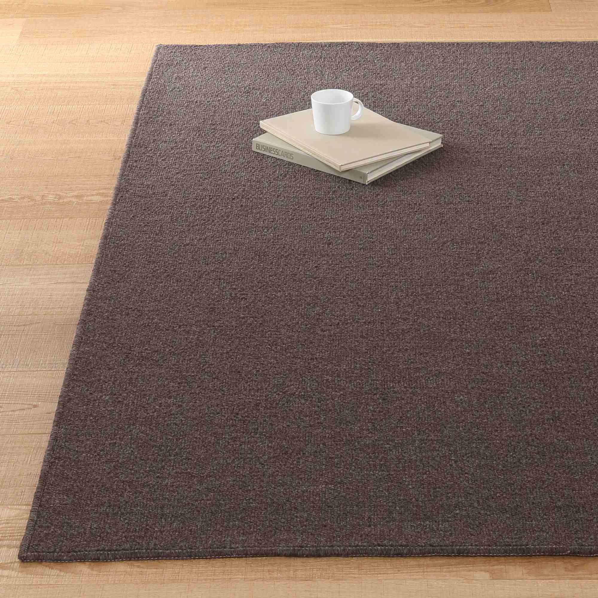 MUJI | RECYCLED BOTTLES POLYESTERLOOP PILE RUG BROWN