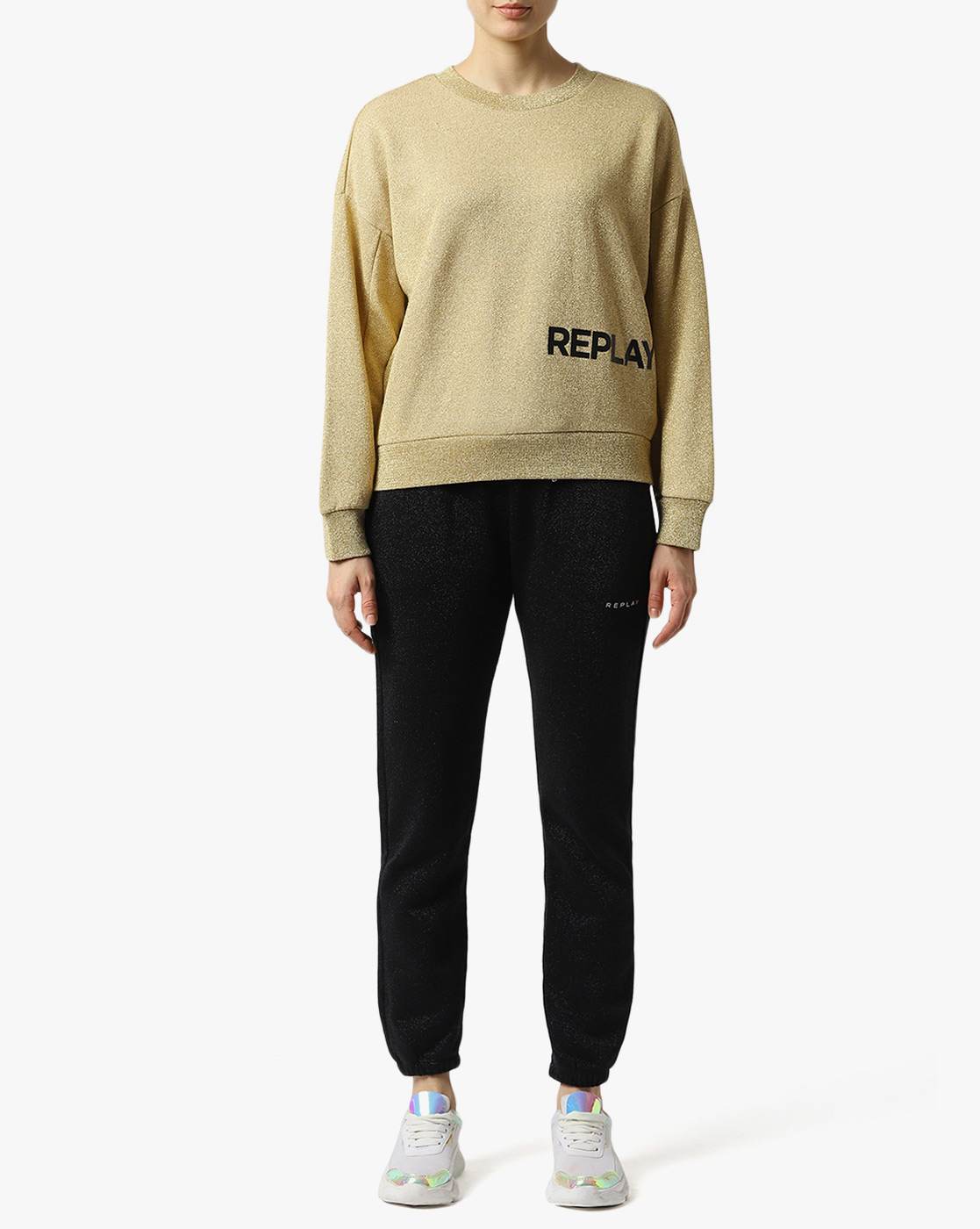 LUREX FLEECE PANTS